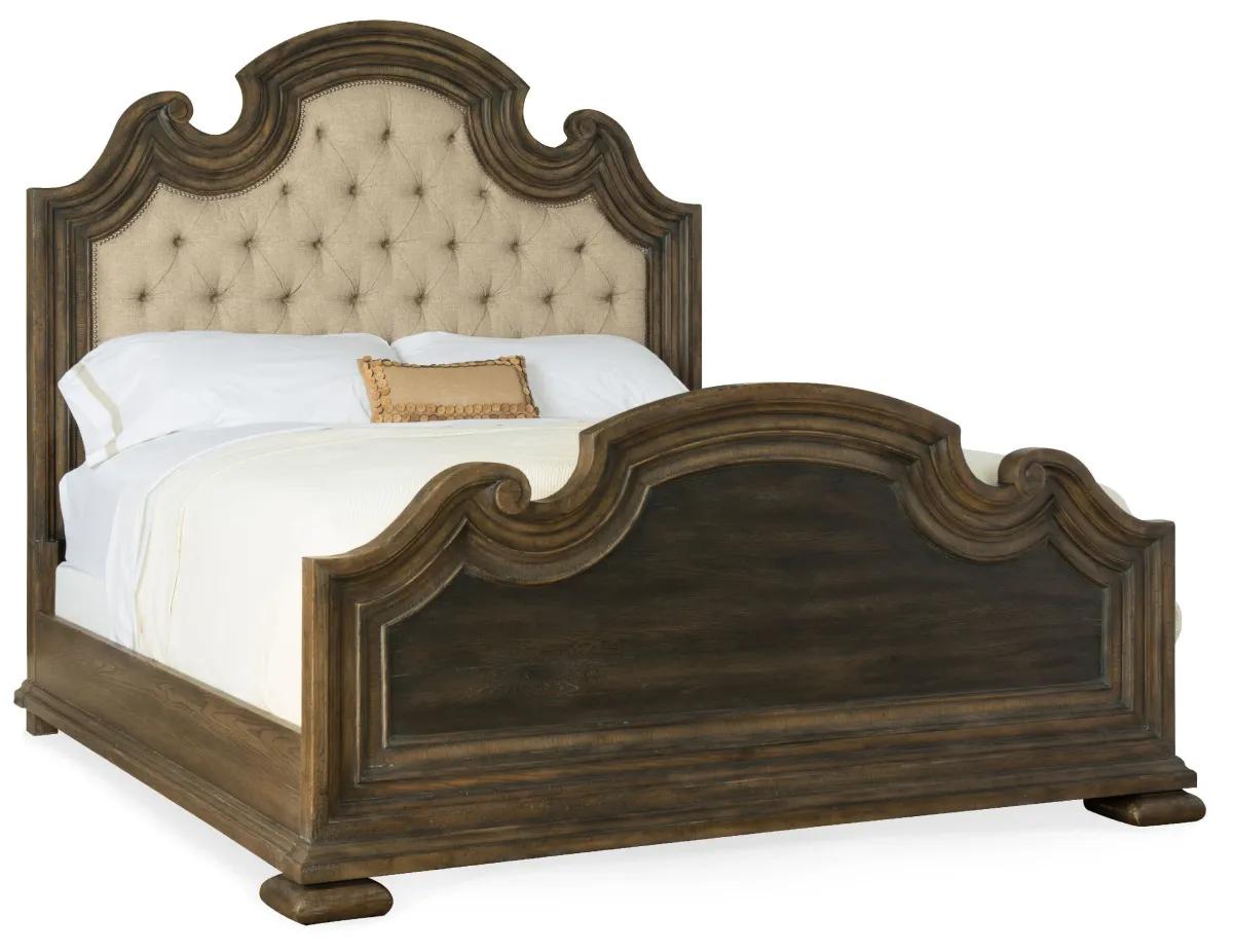 Hooker Furniture Bedroom Fair Oaks King Upholstered Bed