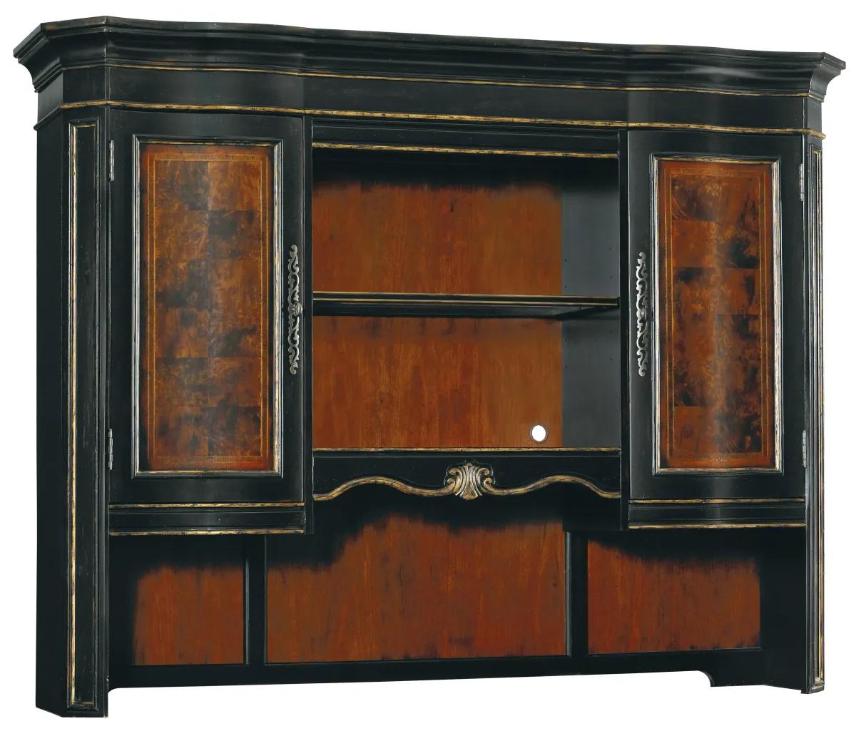 Hooker Furniture Home Office Grandover Computer Credenza Hutch