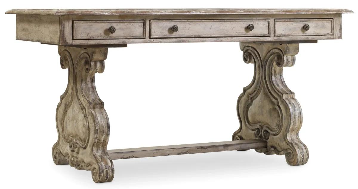 Hooker Furniture Home Office Chatelet Trestle Writing Desk