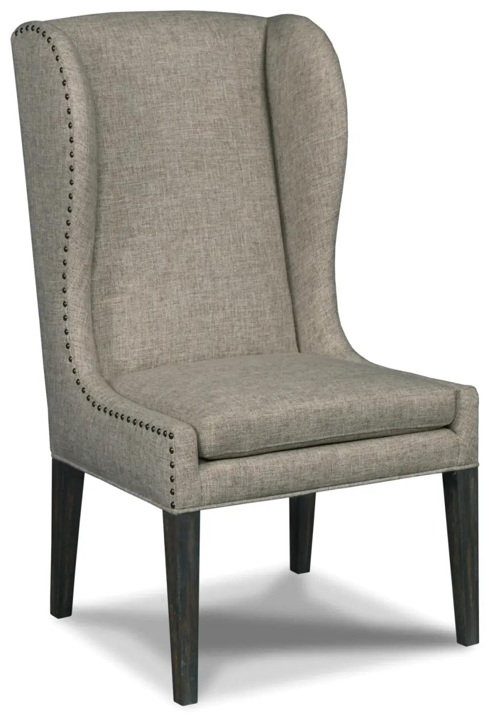 Hooker Furniture Dining Room Corsica Zuma Linen Arm Dining Chair