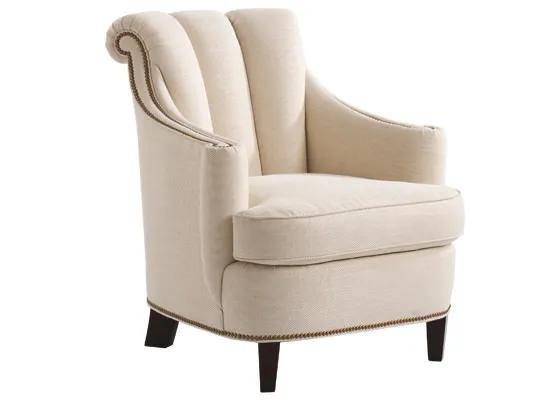 Channel Back Lounge Chair