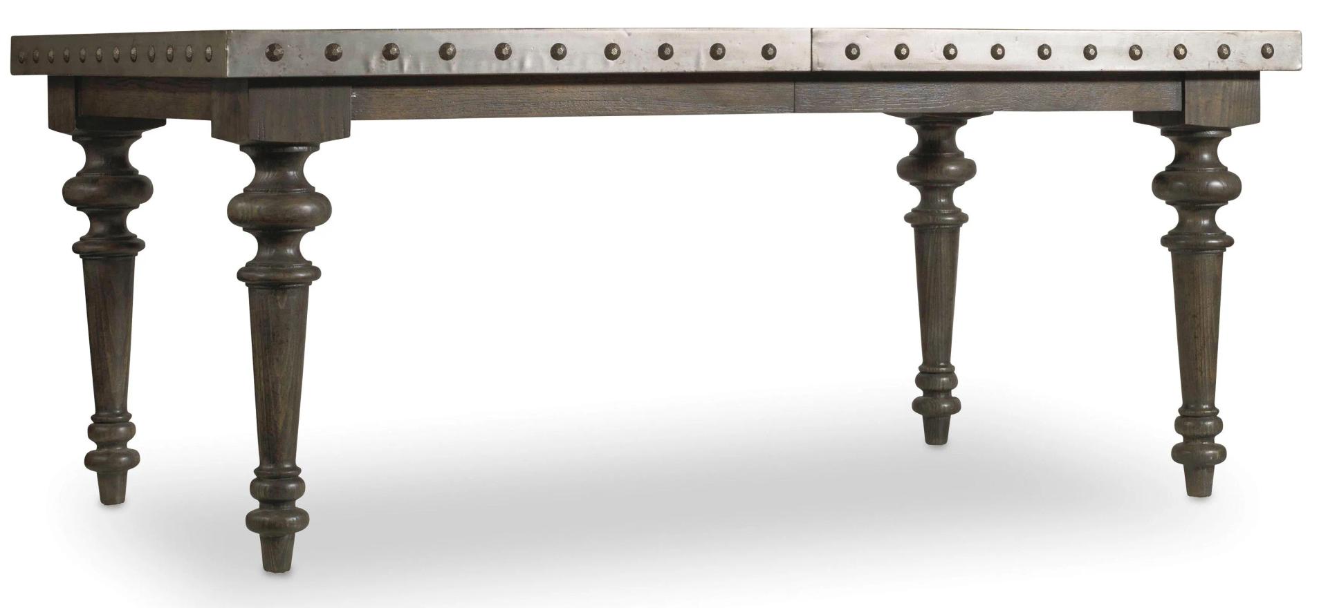 Hooker Furniture Dining Room Vintage West Rectangle Dining Table w/2-18in Leaves