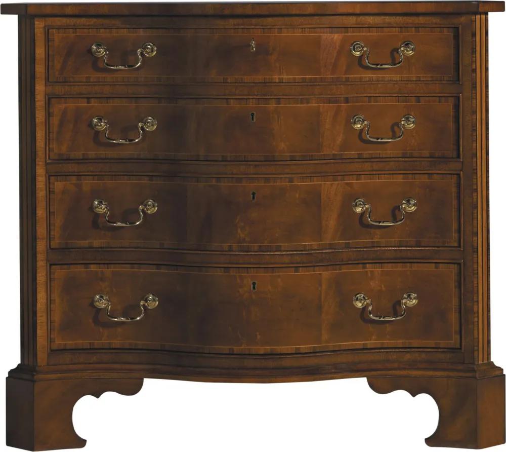 George III Serpentine Chest