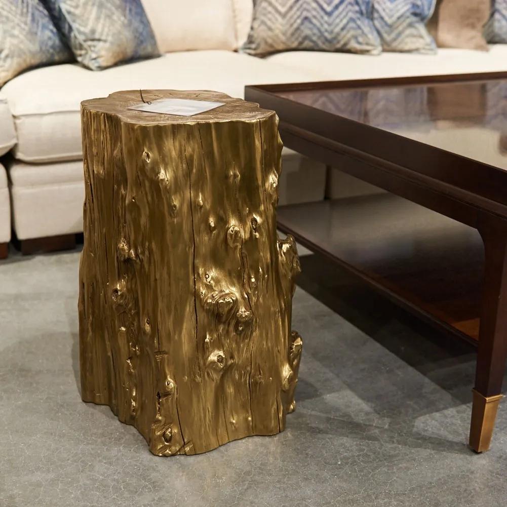 Large Yew Trunk 边几