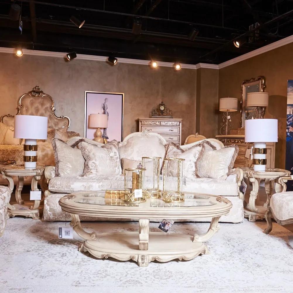 PLATINE DE ROYALE OVAL 咖啡桌