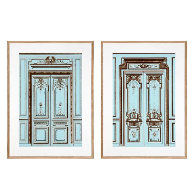 Prints French Salon Doors set of 2
