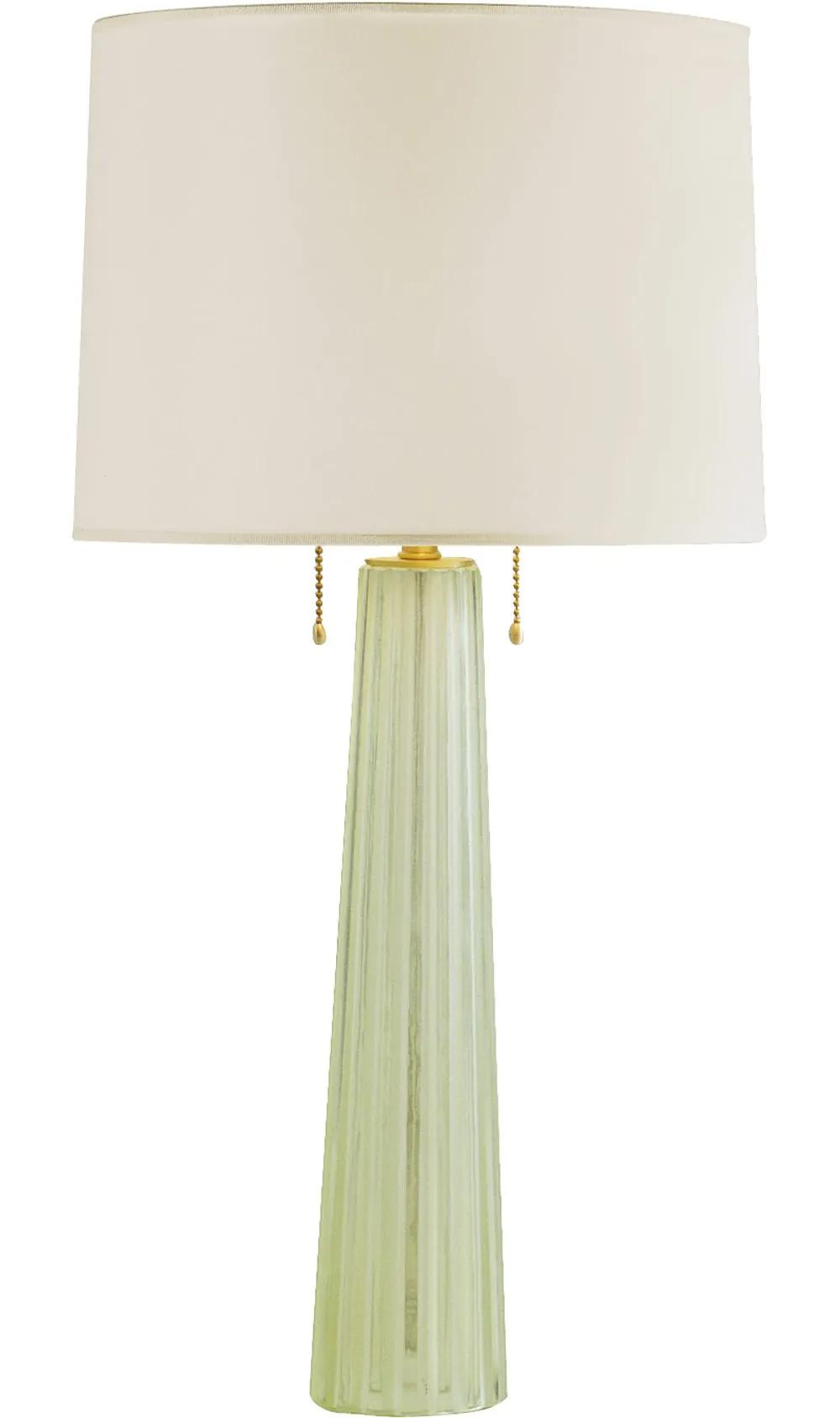 Pleated Lamp (Peridot/Large)