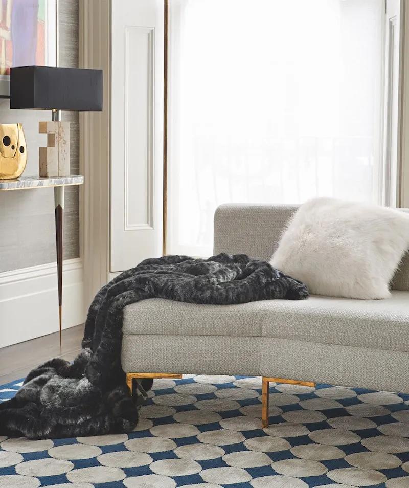 Zinc Husky Furs 现代布艺窗帘