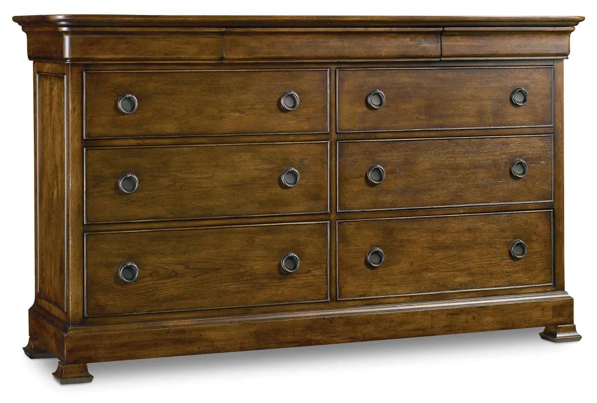 Hooker Furniture Bedroom Archivist Nine-Drawer Dresser