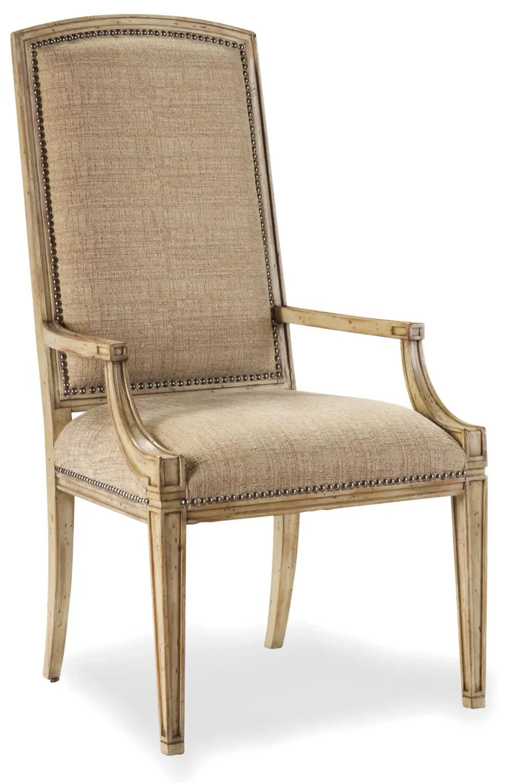 Hooker Furniture Dining Room Sanctuary Mirage Arm -Dune