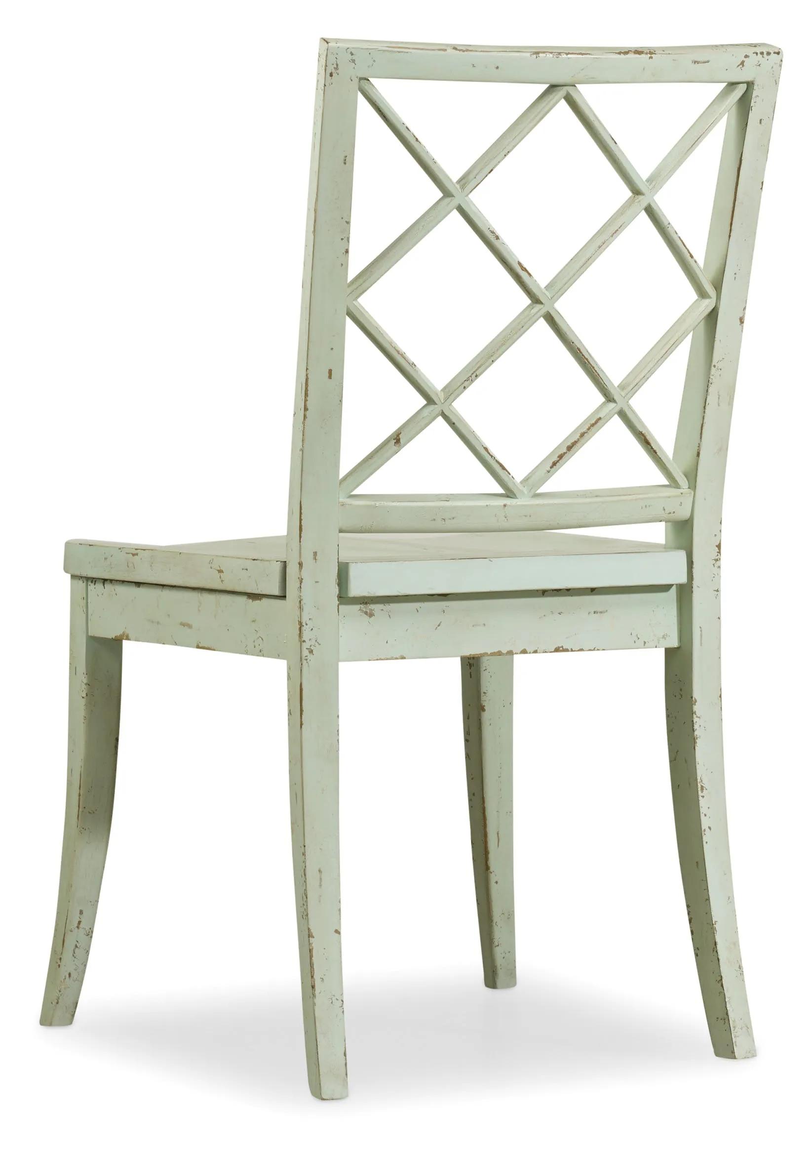 Hooker Furniture Dining Room Sunset Point X Back Side Chair