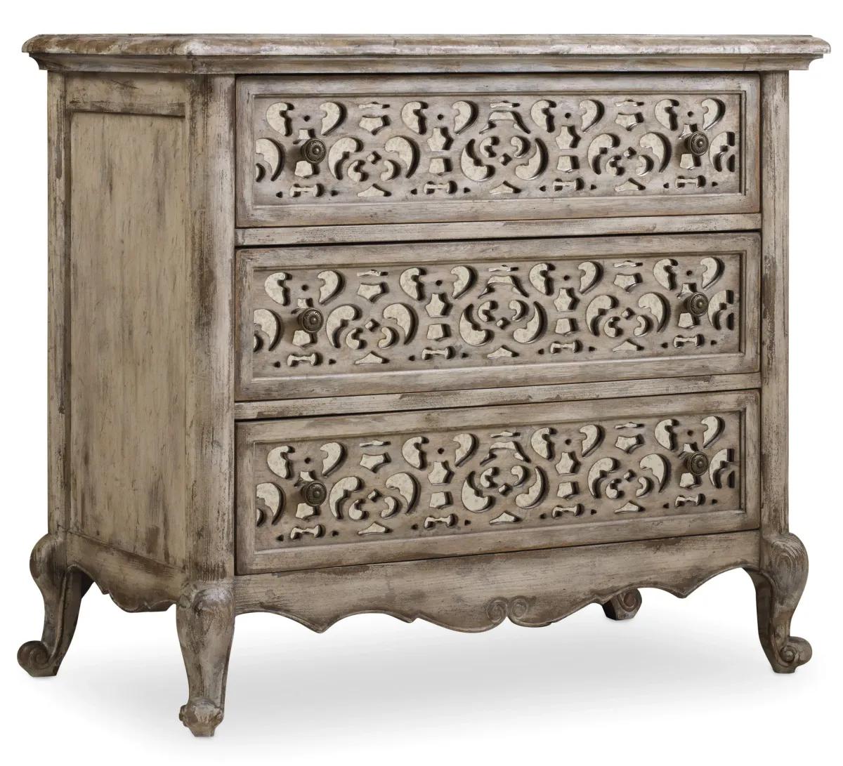 Hooker Furniture Bedroom Chatelet Fretwork Nightstand