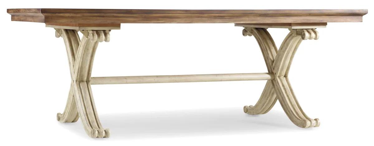 Hooker Furniture Dining Room Sanctuary Rectangle Dining Table-Dune/Amber Sands