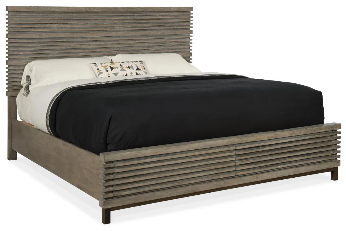 Hooker Furniture Bedroom Annex King Panel Bed w/ Storage Footboard