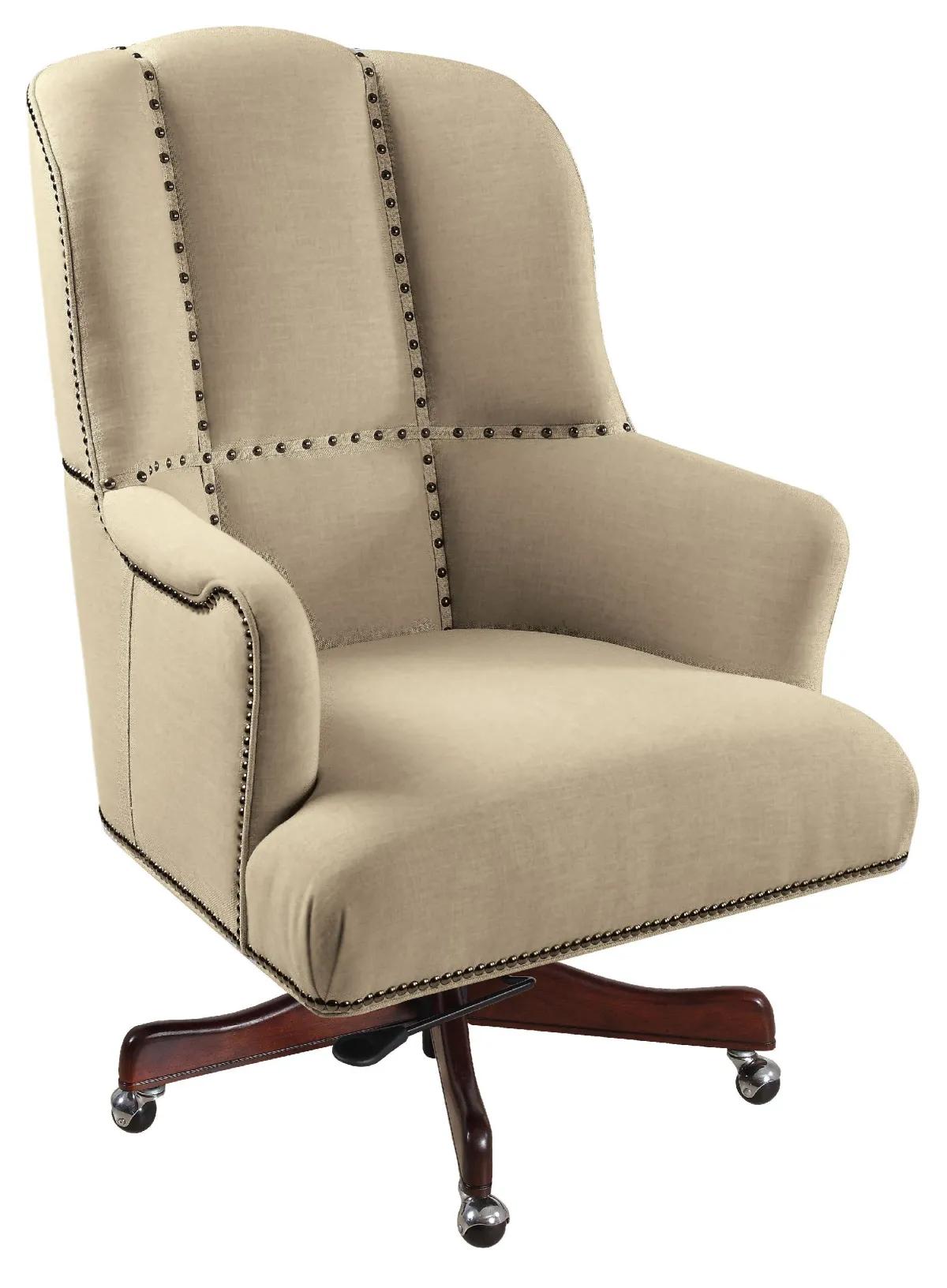 Hooker Furniture Home Office Delanie Executive Swivel Tilt Chair