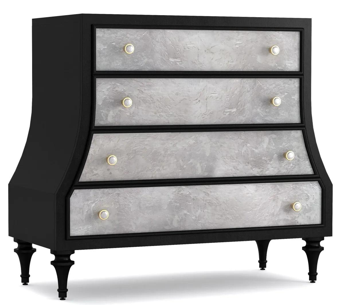 Cynthia Rowley for Hooker Furniture Bedroom Epoque Eglomise Bachelors Chest