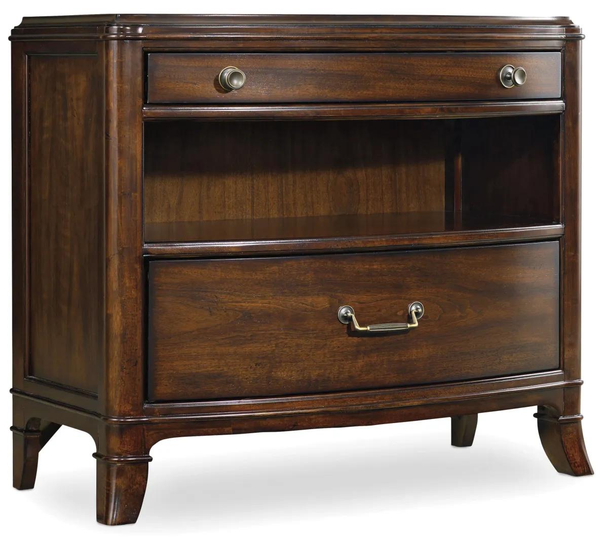 Hooker Furniture Bedroom Palisade Two Drawer Nightstand