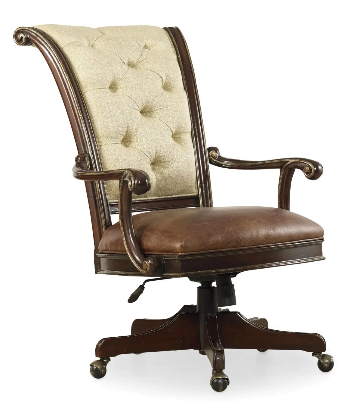 Hooker Furniture Home Office Grand Palais Tilt Swivel Chair