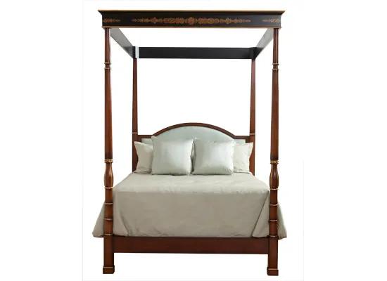 Regency Poster Bed with Canopy, Twin