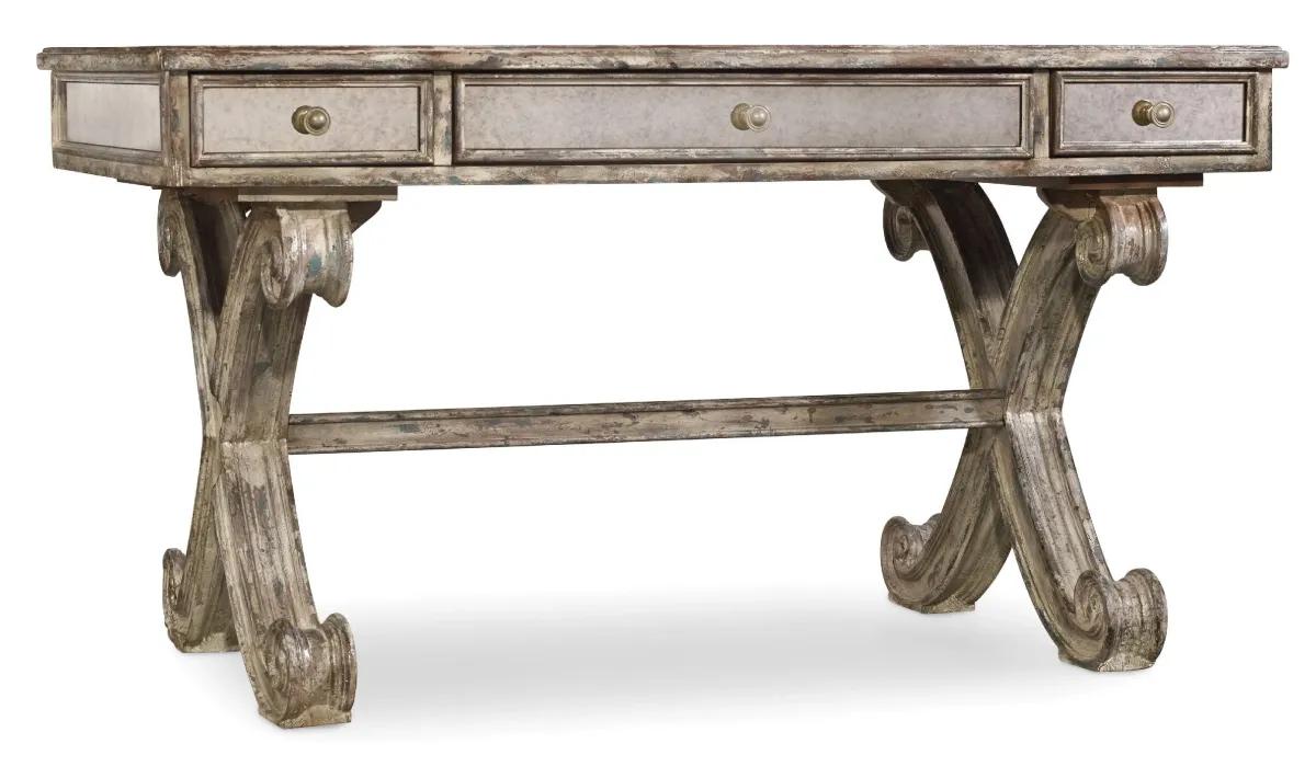Hooker Furniture Home Office Mirrored Writing Desk