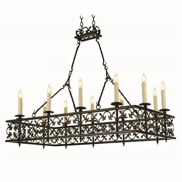 Hand Forged Iron Candelabra