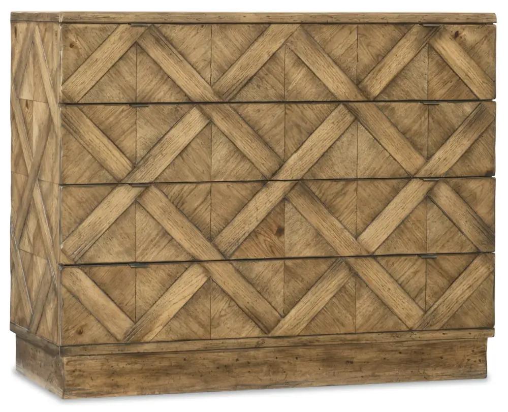 Hooker Furniture Bedroom Roslyn County Four-Drawer Bachelors Chest