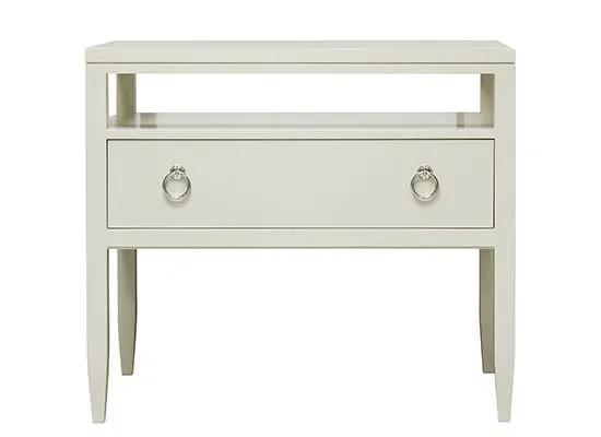 Bedside Table - Wood Top