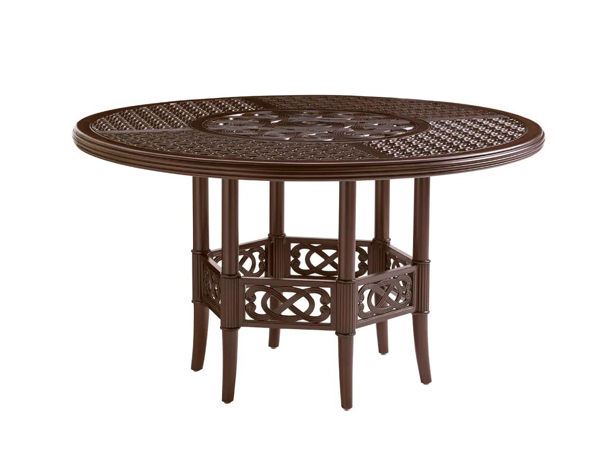 Black Sands Dining Table W/Cast Top