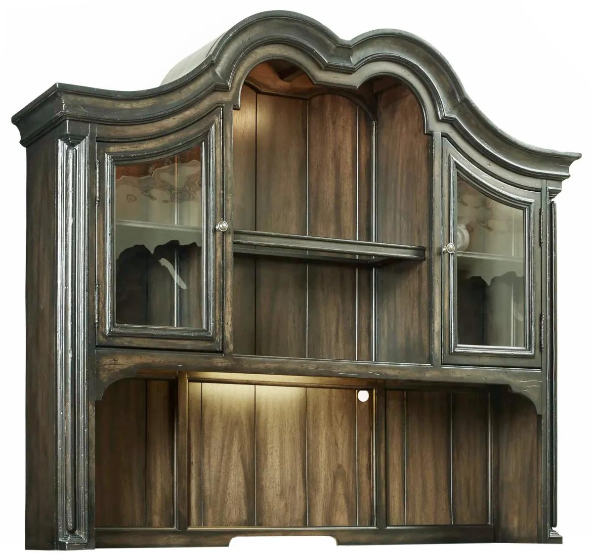 Hooker Furniture Home Office Auberose Computer Credenza Hutch