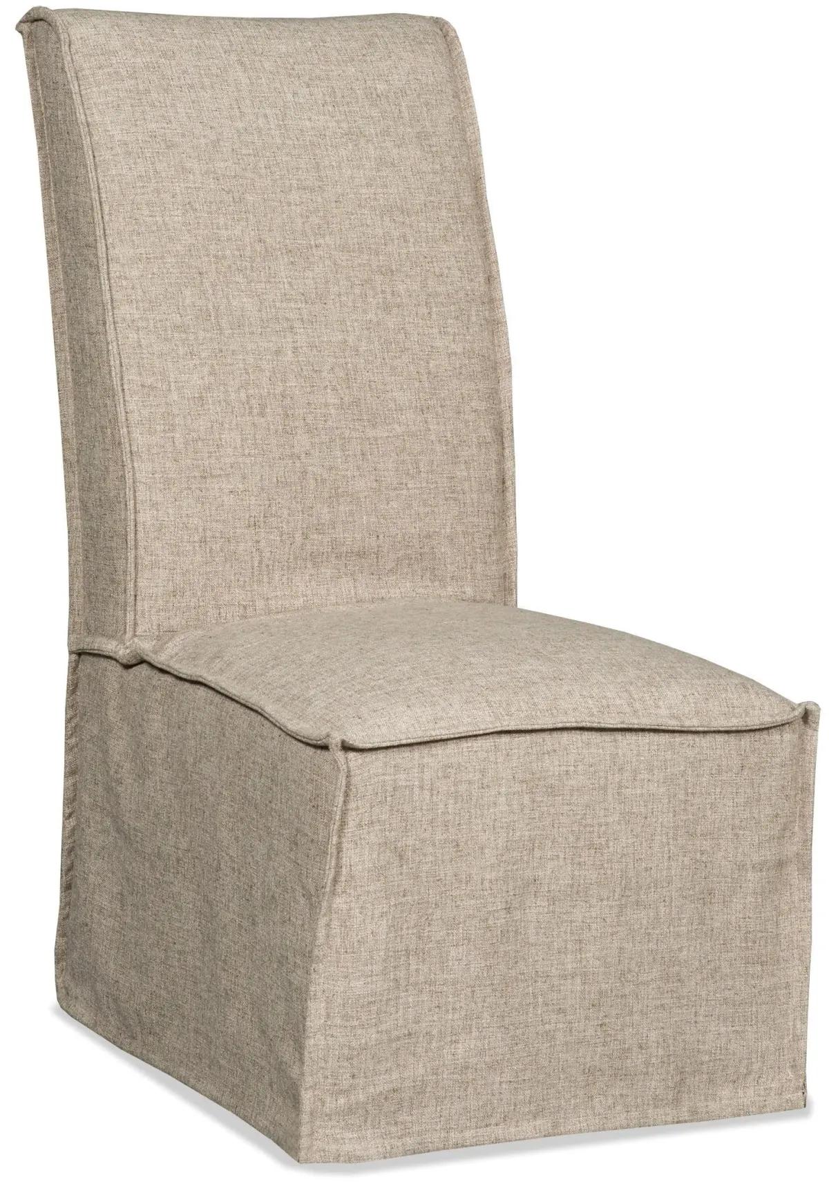 Hooker Furniture Dining Room Zuma Linen Armless Dining Chair