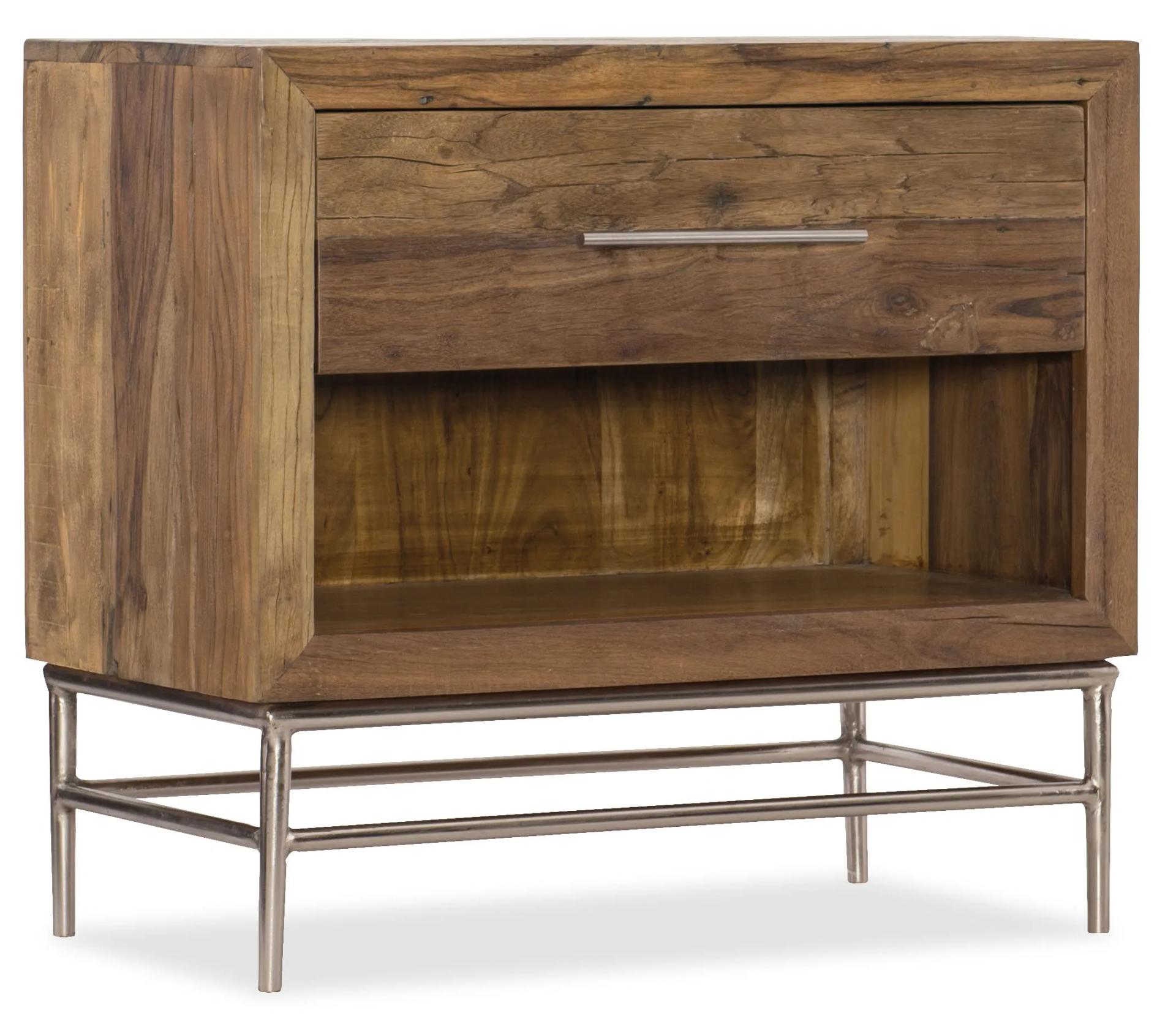 Hooker Furniture Bedroom L'Usine Leg Nightstand