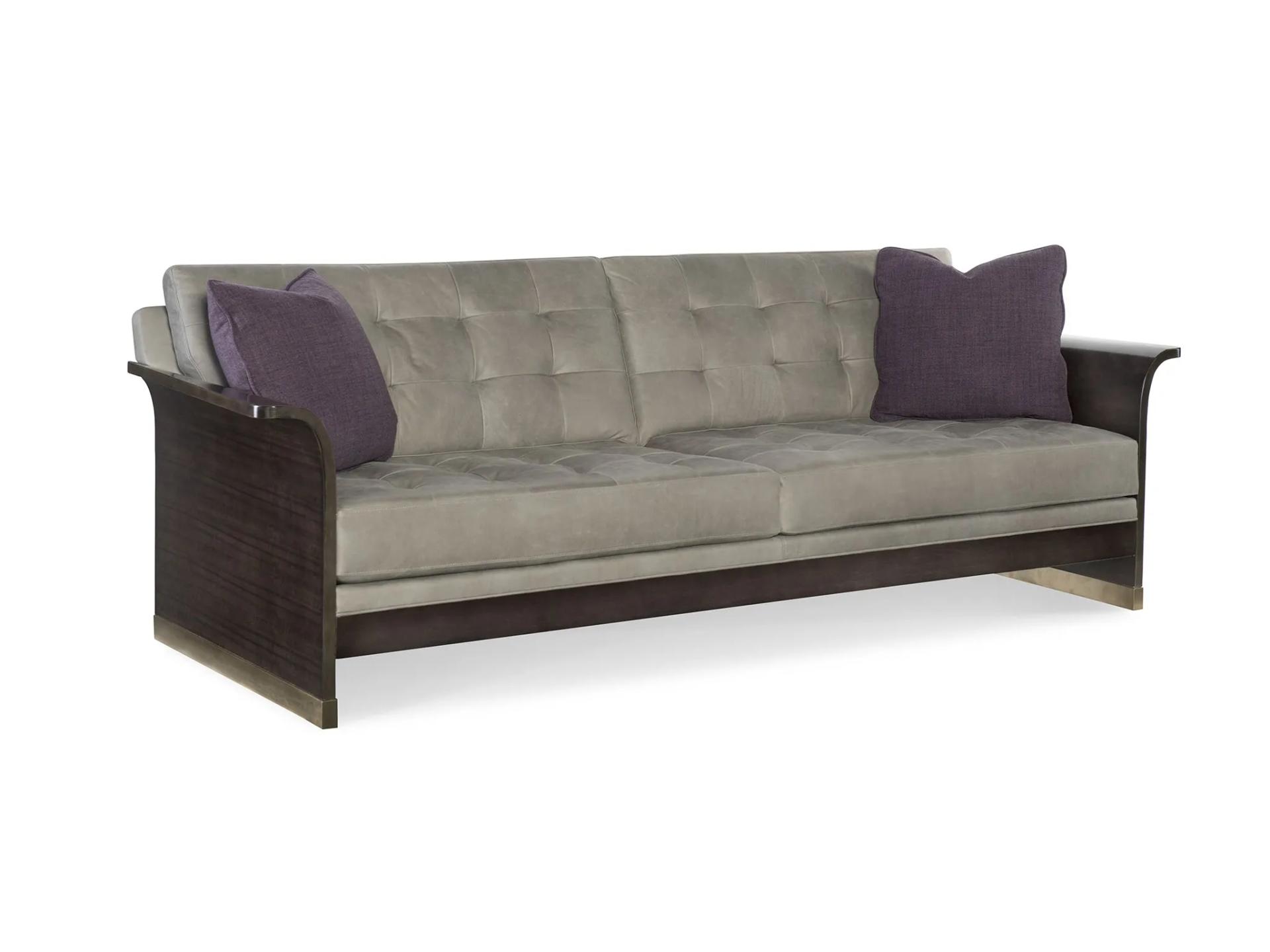 DMITRY LEATHER SLAB END CHAIR