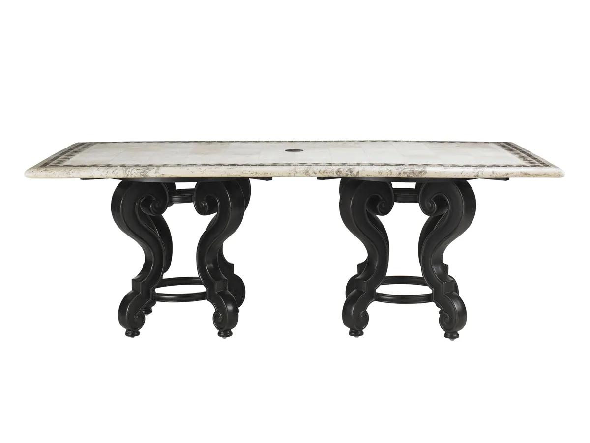 Kingstown Sedona Dining Table W/Stone Top