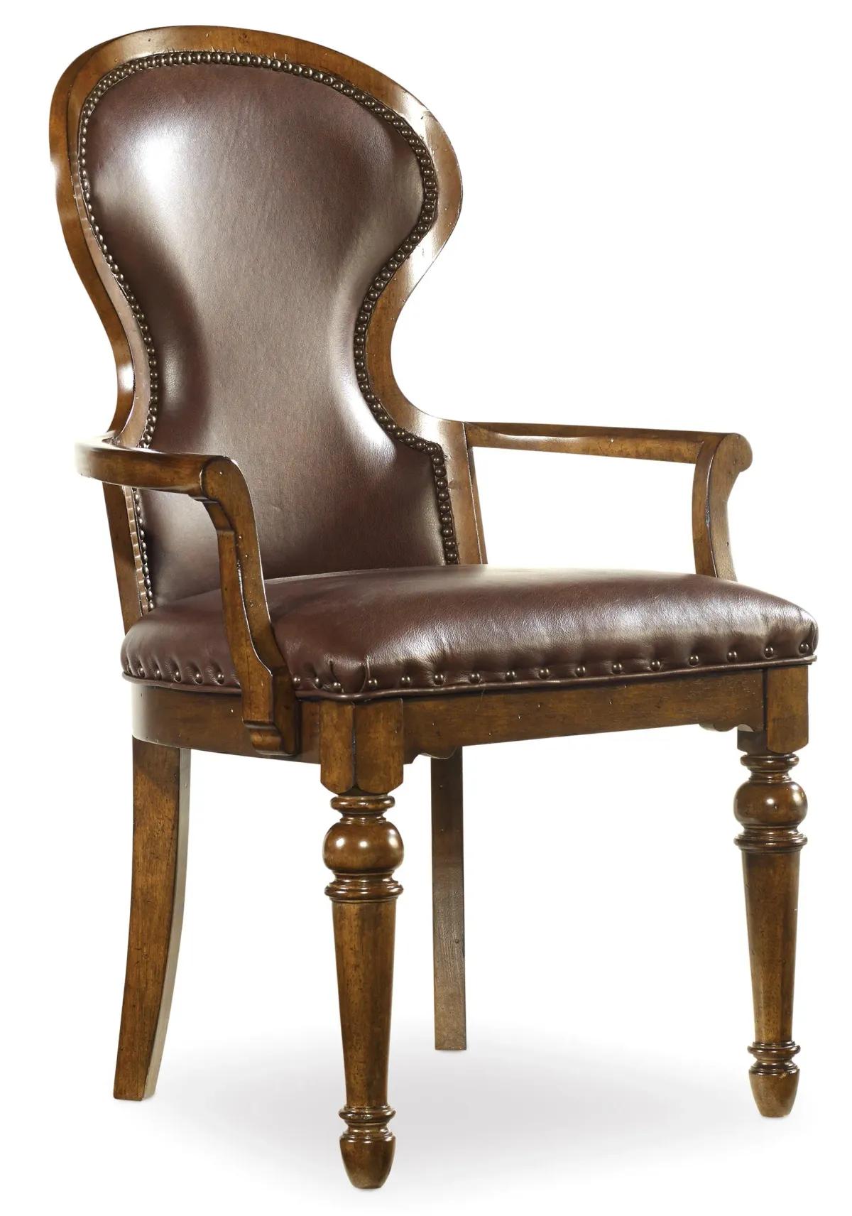 Hooker Furniture Dining Room Tynecastle Upholstered Arm Chair