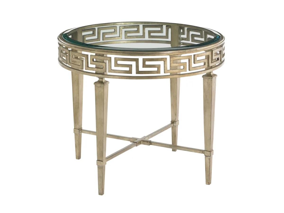 Tower Place Aston Round Lamp Table