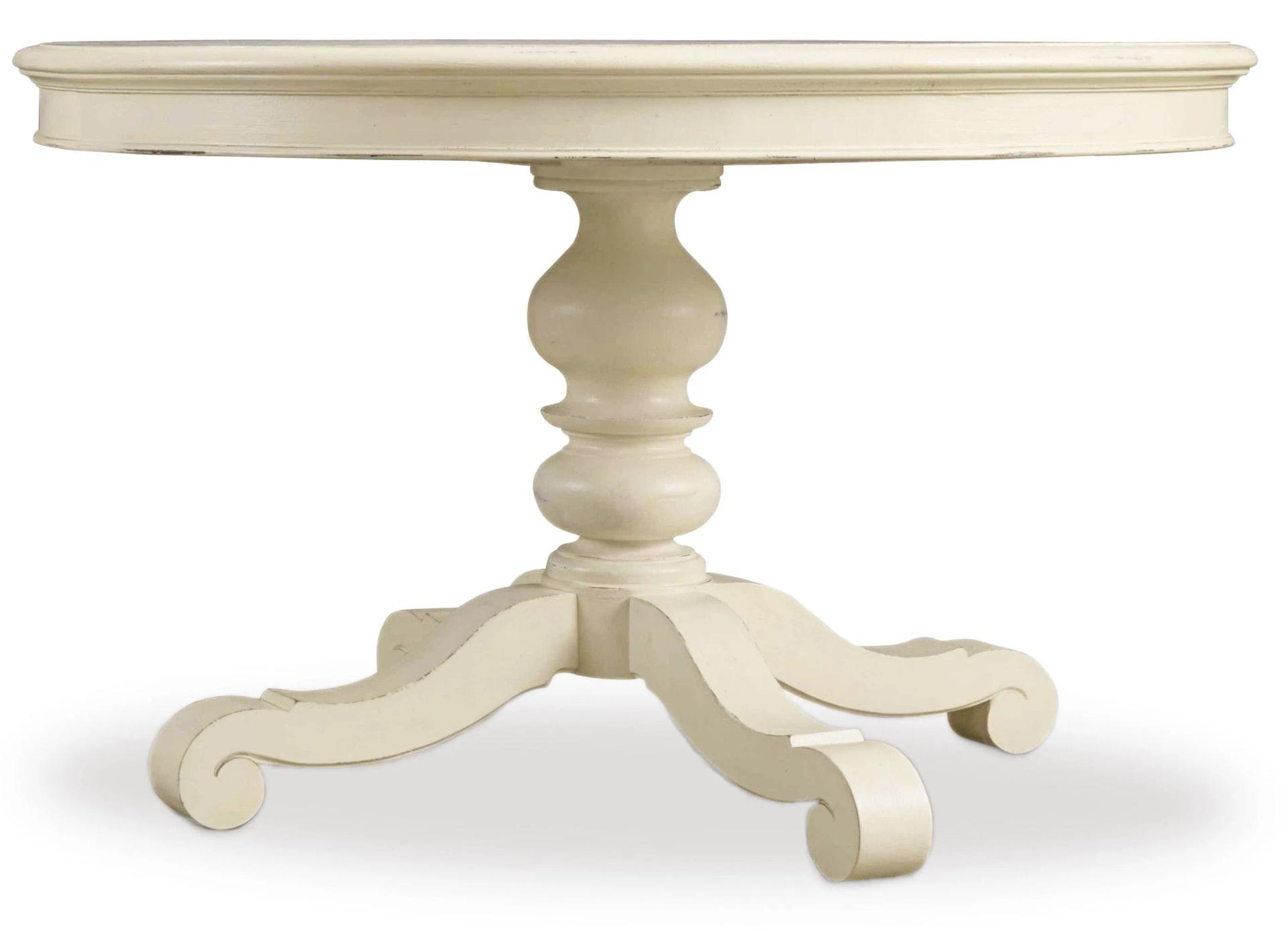 Hooker Furniture Dining Room Sandcastle 48in Round Dining Table w/2-12in Leaves