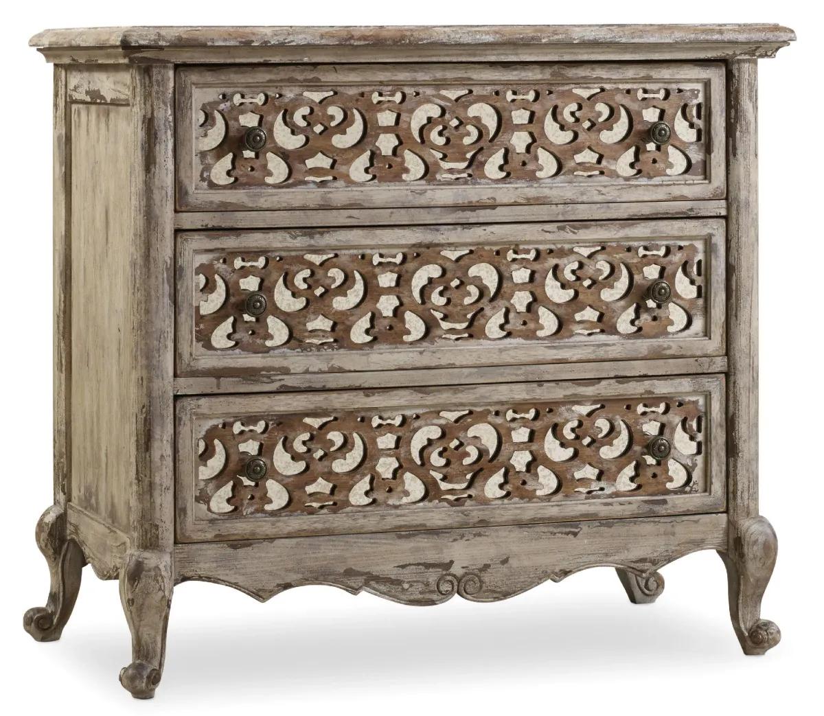 Hooker Furniture Bedroom Chatelet Fretwork Nightstand