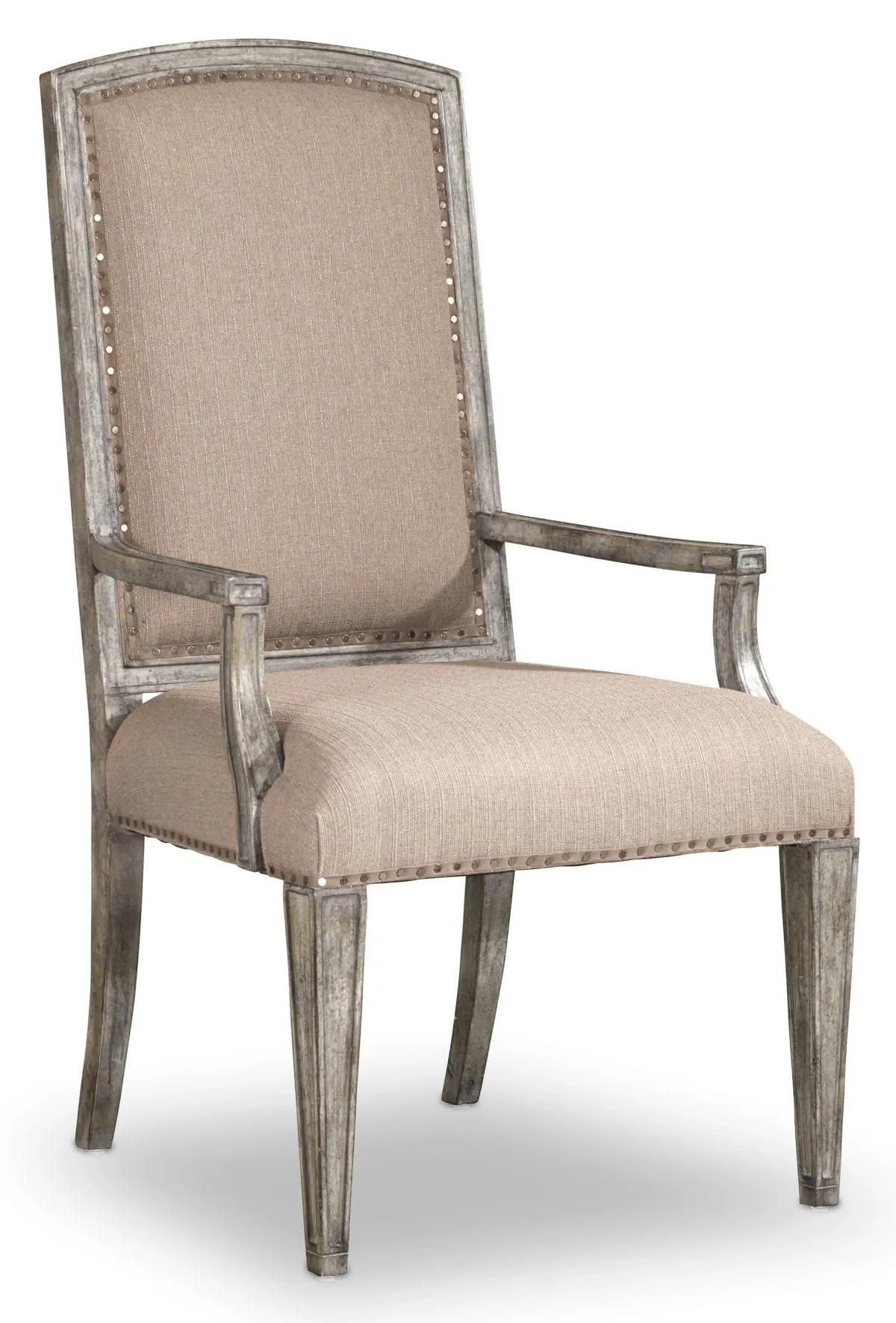 Hooker Furniture Dining Room True Vintage Upholstered Arm Chair