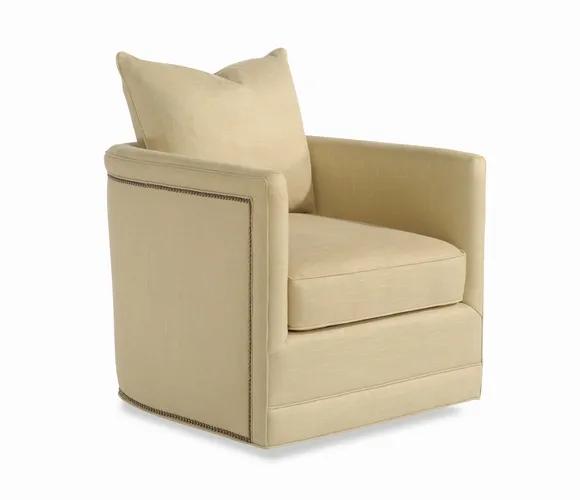 Mizner swivel chair