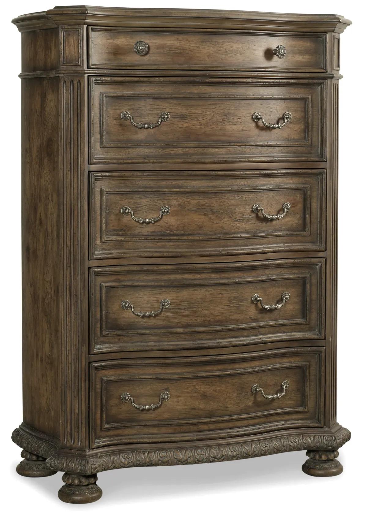 Hooker Furniture Bedroom Rhapsody Five Drawer Chest