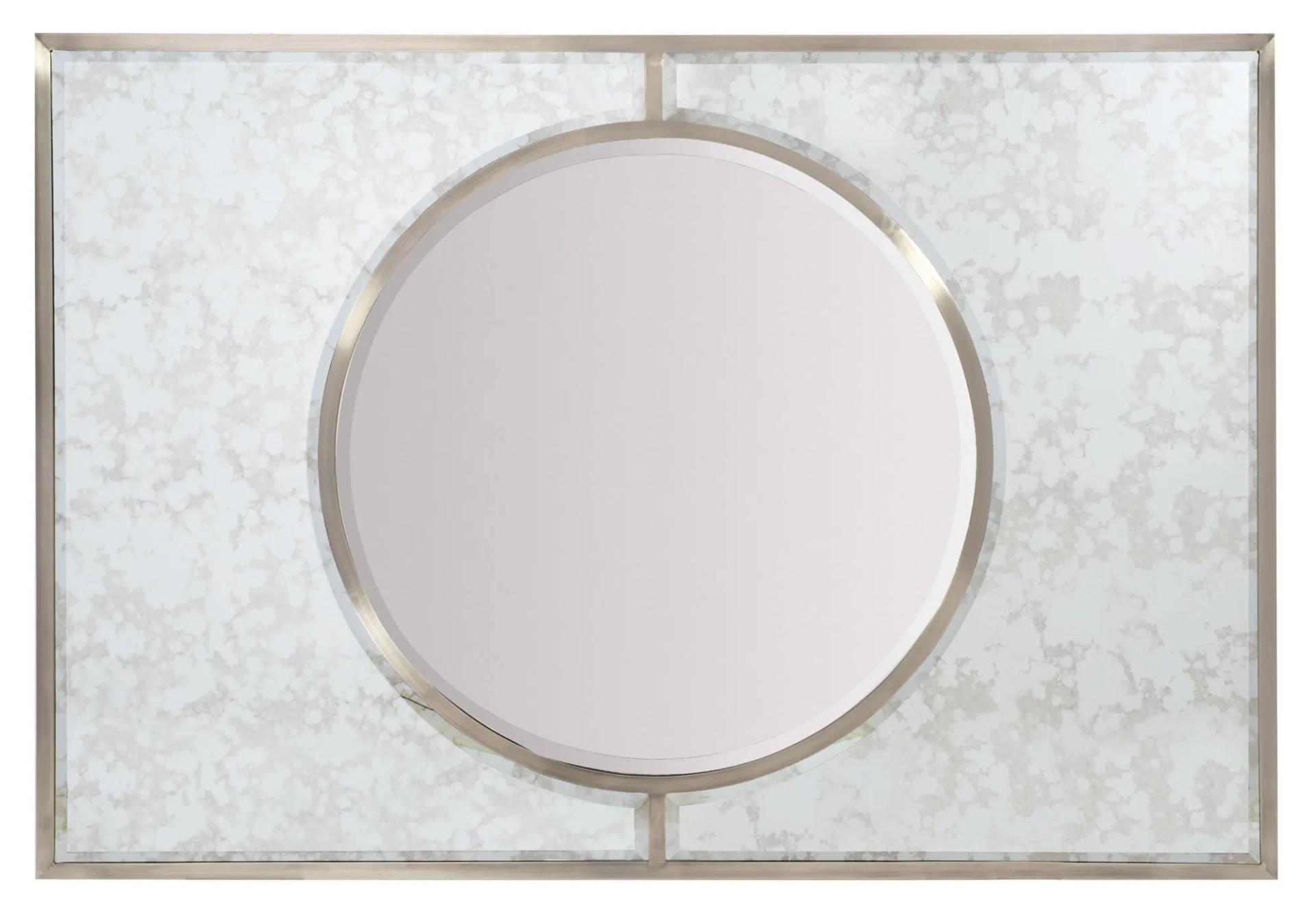 Domaine Blanc Metal Mirror 