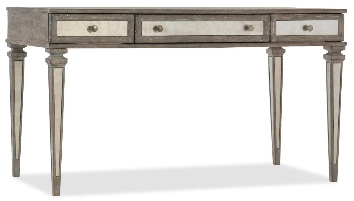 Hooker Furniture Home Office Rustic Glam Leg Desk