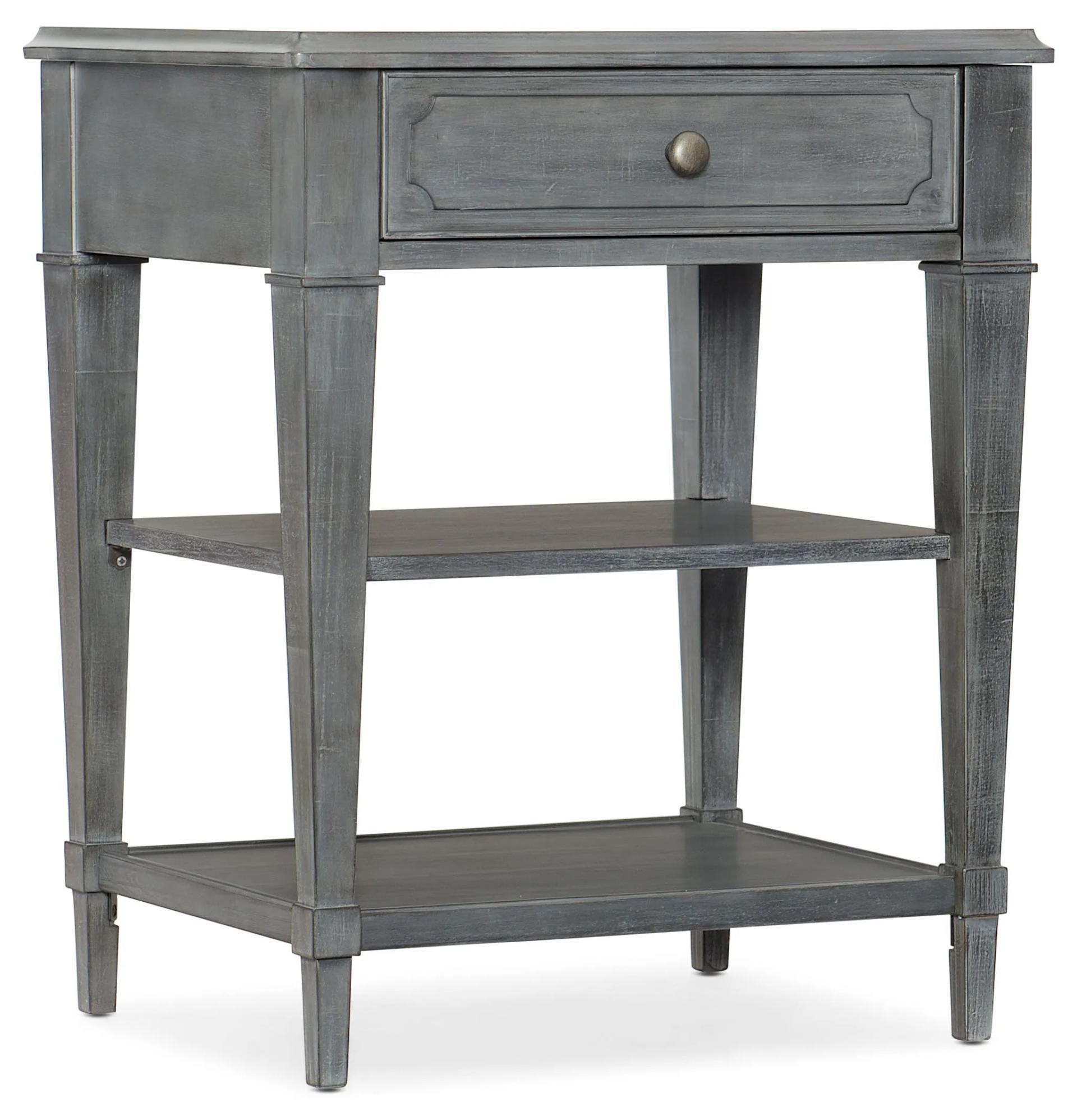Hooker Furniture Bedroom Hamilton One-Drawer Bedside Table