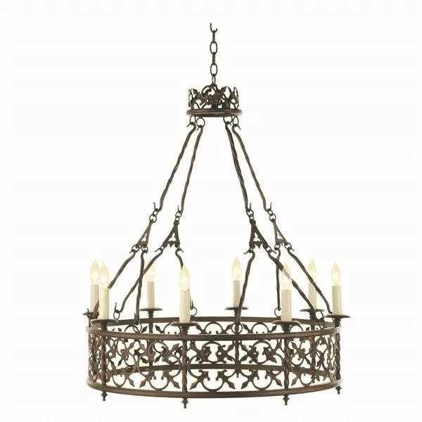 Hand Forged Iron Candelabra