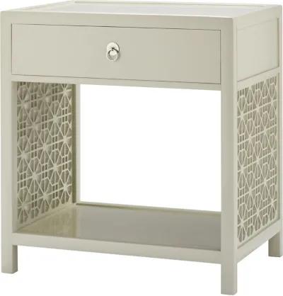 Lattice Bedside Table