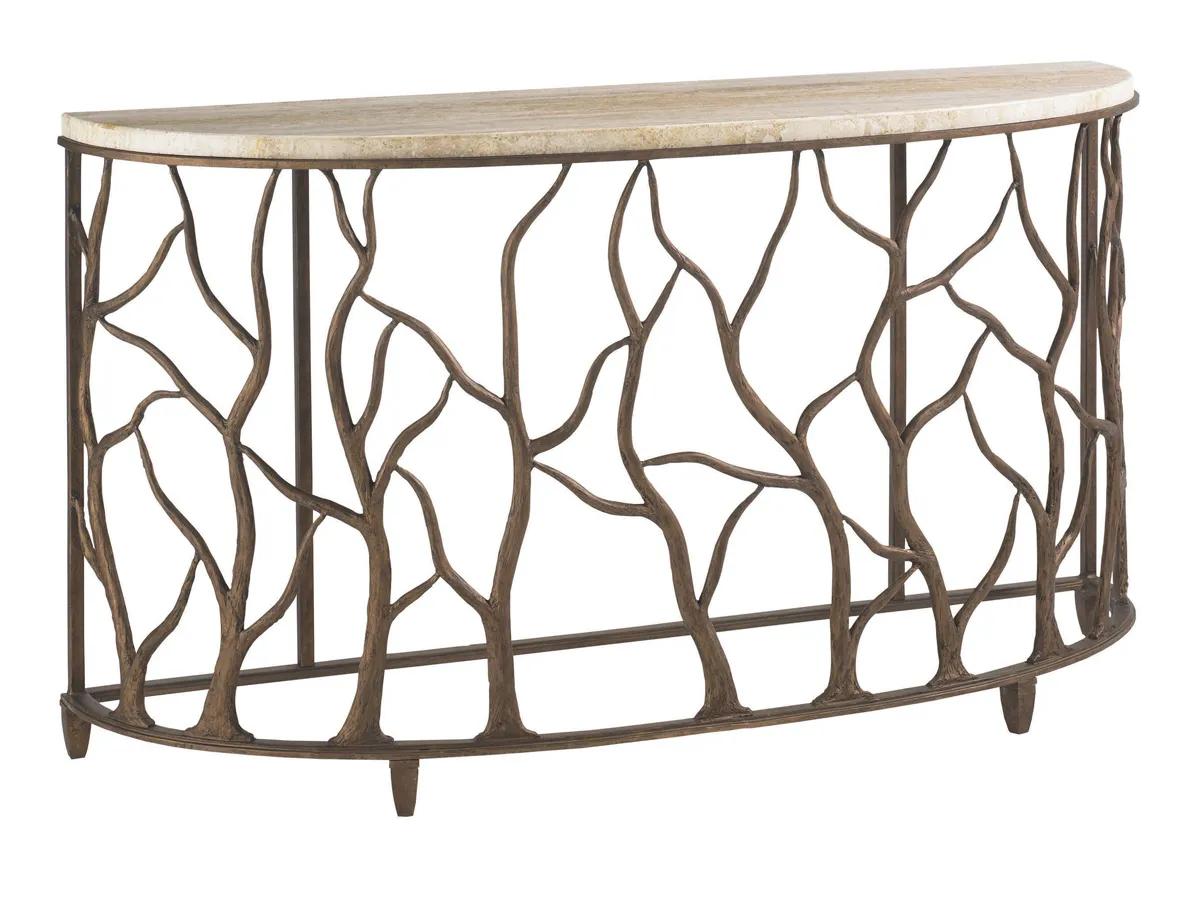 Cypress Point Bannister Garden Console Table
