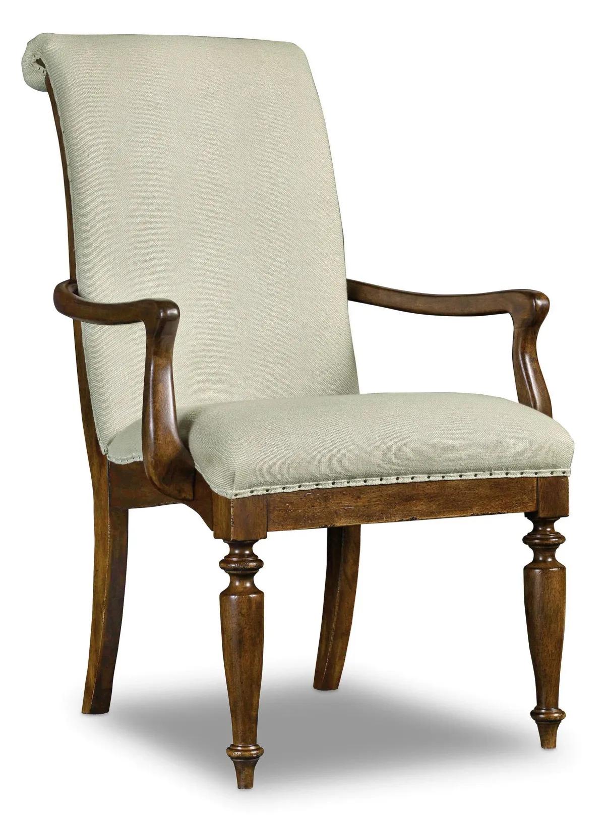 Hooker Furniture Dining Room Archivist Upholstered Arm Chair