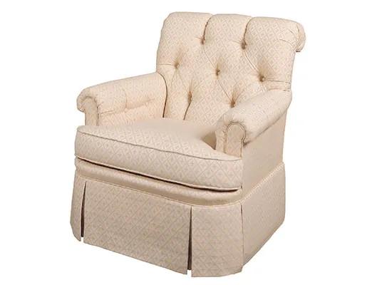 Tufted Back Lounge Chair