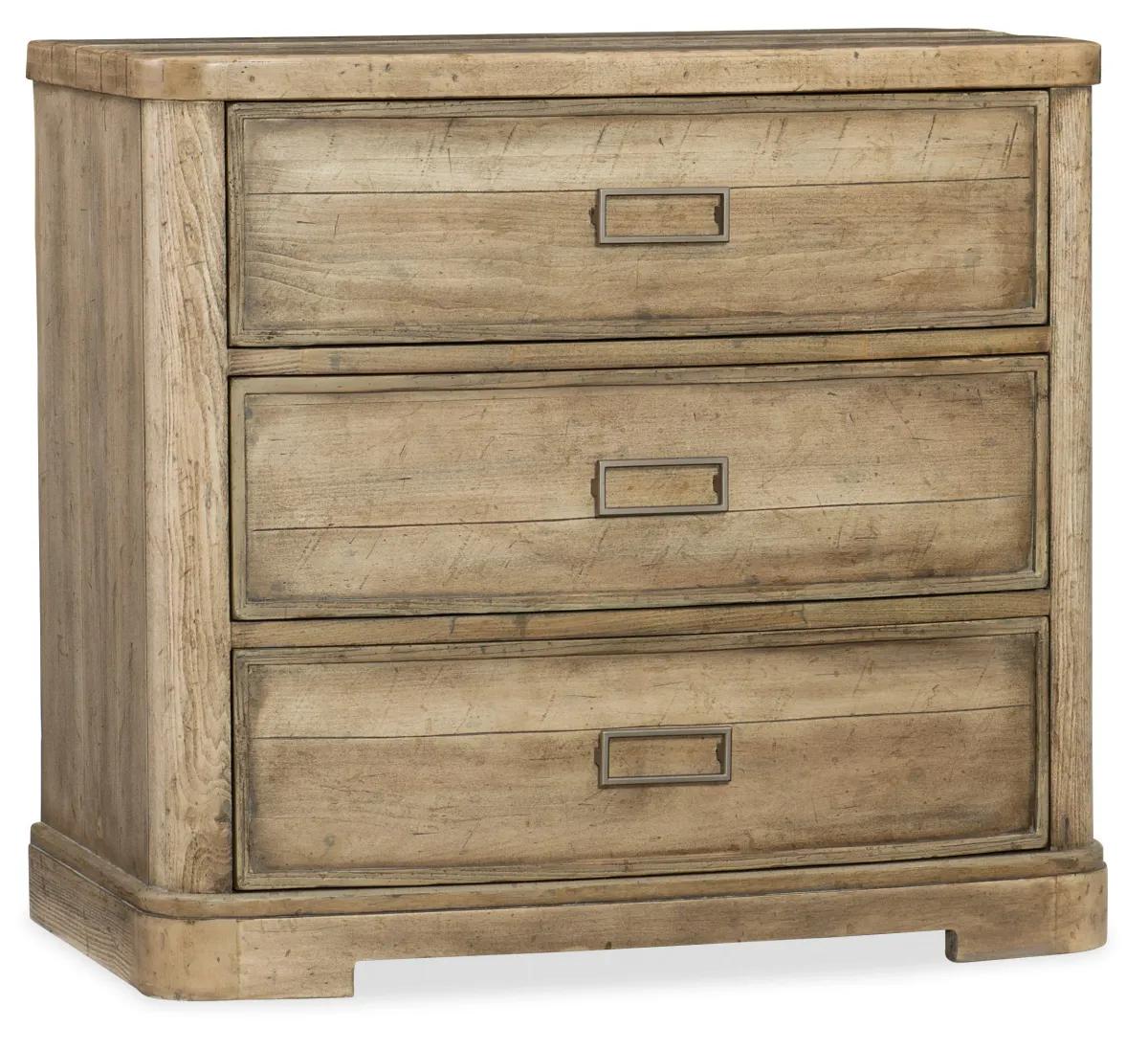 Hooker Furniture Bedroom Urban Elevation Three-Drawer Nightstand