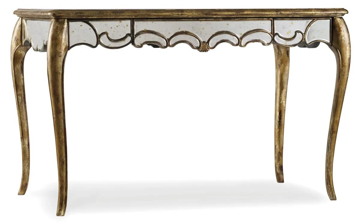 Hooker Furniture Home Office 48 1/4 inch Mirrored Writing Desk